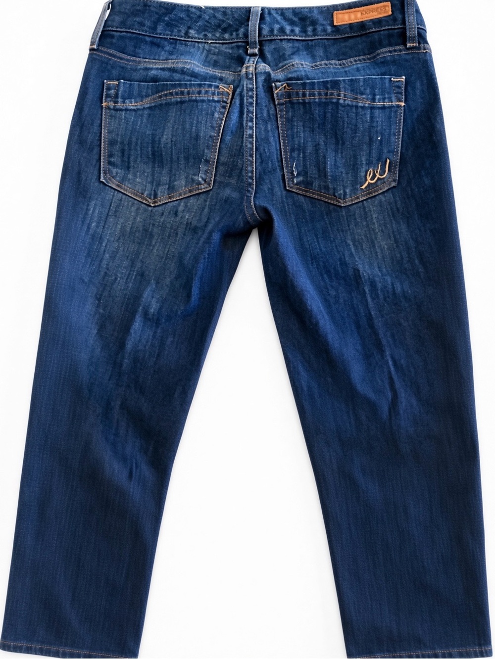 Express Women's Skinny Jeans in Blue Wash